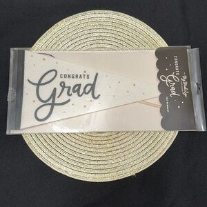 Congrats Grad felt pennant party‎ supplies decorations